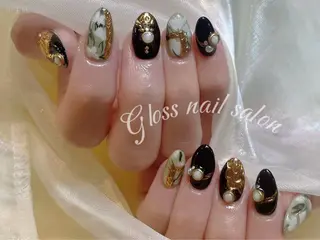 ネイル Yuna✨ Gloss nailのネイルデザイン