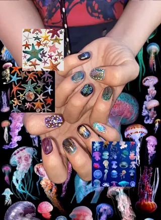 ネイル .unff所属・hana (..)個 性派/メンズネイル◎のネイルデザイン