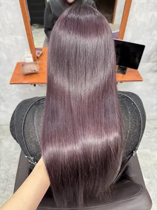 ロング カラー Mi moのヘアスタイル