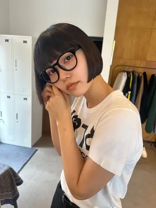 ショート カラー doos.所属・手嶋 さくらのヘアスタイル