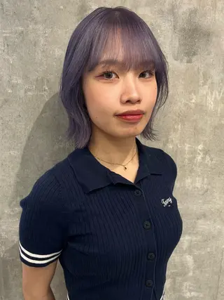 ショート カラー LUCK 本厚木店のヘアスタイル