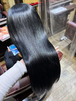 カラー Ly hair / nanoha🤍のヘアスタイル