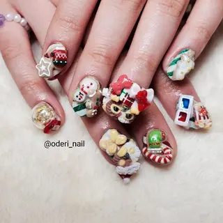 ネイル おで@ oderi_nailのネイルデザイン