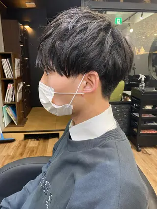 ショート メンズ 大人可愛いレイヤー 大田のヘアスタイル