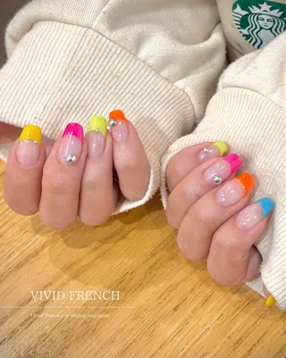 ネイル Seemly 千田町店所属・フラワーパラジェル 🌸シームリーエミのネイルデザイン