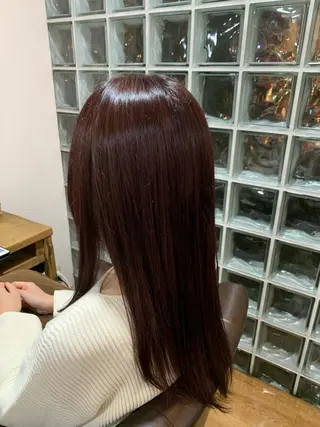 ロング 吉村 美咲のヘアスタイル