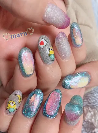 ネイル まるみ ♡のネイルデザイン