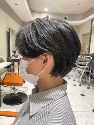 メンズ 頭から整える美容師 松田のヘアスタイル