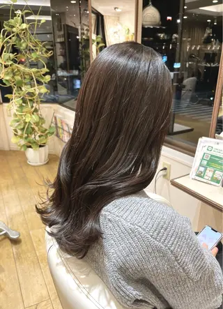 ロング カラー 透明感カラー 大貫怜司のヘアスタイル