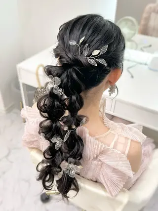 ロング ヘアアレンジ ヘアセット専門店hair make salon R所属・ヘアセット専門店 Rのヘアスタイル