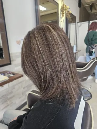 ミディアム ムラヤマ ユウキのヘアスタイル