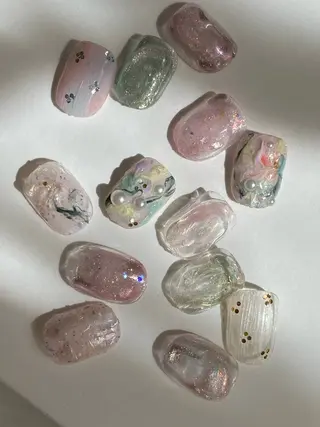 ネイル 草加ニュアンスネイル 🌚hersのネイルデザイン