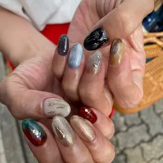 ネイル CLEMORE NAIL 池袋西口店所属・MIHO ˚✧₊のネイルデザイン