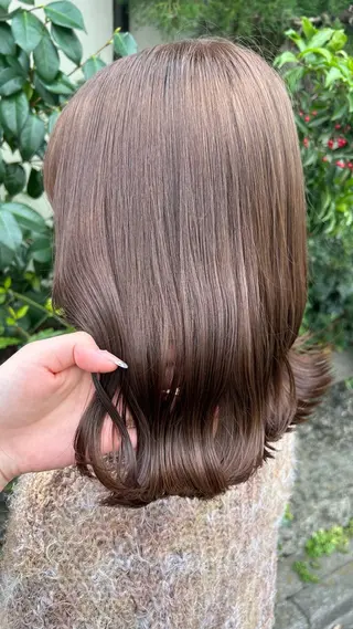 ミディアム LOE所属・LOE Yuuka/42🩵のヘアスタイル