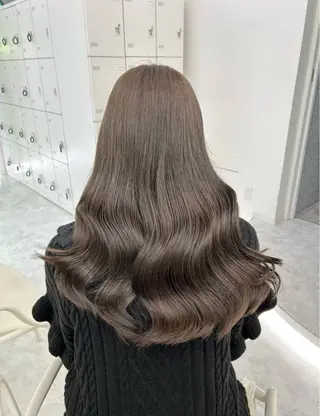 ロング カラー 🤍透明感推しカラー 🤍yui‪💞✨のヘアスタイル