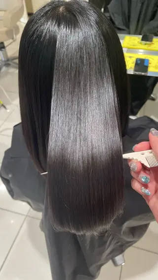 ミディアム 💖透明感カラー💖 西添 奈々美のヘアスタイル