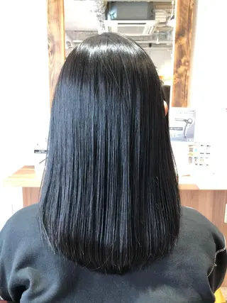 ミディアム カラー 美髪✨髪質改善特化 🦩対馬🦩のヘアスタイル