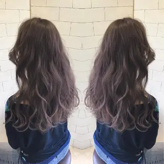 ロング カラー 🐝肥田 しょーと🐝のヘアスタイル