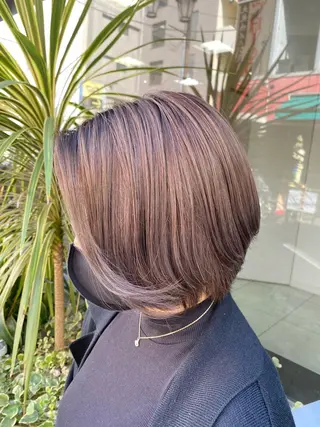 ショート カラー ブリーチ指名No.1 Daikiのヘアスタイル