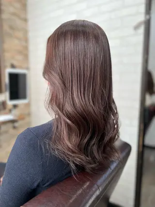 セミロング 多賀 順平のヘアスタイル