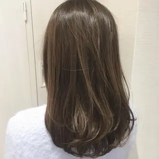 ロング カラー ショート/ボブ/ 白髪ぼかし/しんやのヘアスタイル