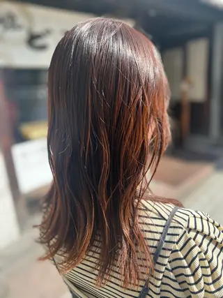 ミディアム カラー men's&ladys J'sGrace【メンズアンドレディース ジェイズグレイス】所属・🌻J'sGrace /JUMA🌻のヘアスタイル