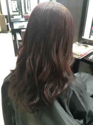 セミロング カラー TOTAL BEAUTY BREK 袋井店所属・BREK 袋井店のヘアスタイル
