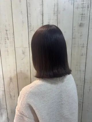 ミディアム 丸山 早紀のヘアスタイル