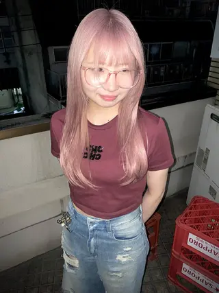 ロング habitt所属・Fu jiのヘアスタイル