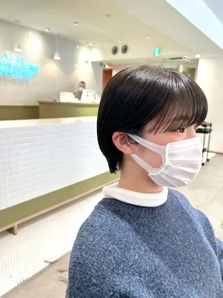 ショート カラー メンズカット /パーマ🍀田畑玖音のヘアスタイル