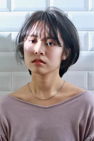 ショート カラー APPiiS所属・丸茂 聖名のヘアスタイル