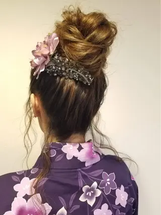 ヘアアレンジ 工藤 綾華のヘアスタイル