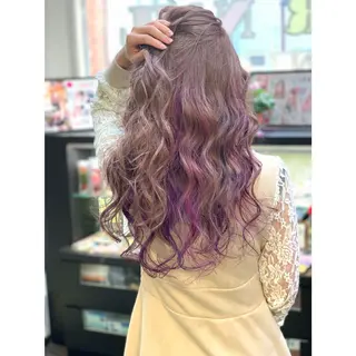 ロング カラー 韓国カラー/エクステ carryのヘアスタイル