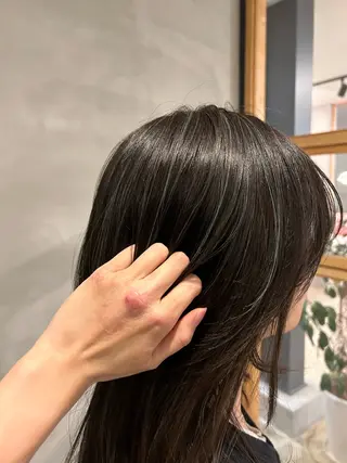 セミロング hale所属・@hale_ airiのヘアスタイル