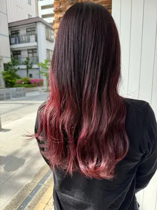 セミロング 小村 誠也のヘアスタイル