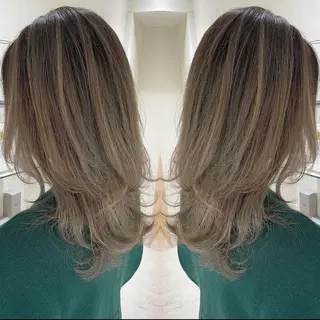 セミロング カラー 河合秀明/ショート /ボブ/レイヤーのヘアスタイル