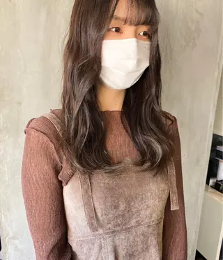 セミロング カラー ヘアアレンジ stylist/蛯谷 珠里のヘアスタイル