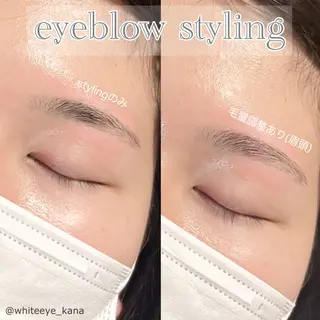 アイブロウ WHITEEYE 🤍KANAの眉毛・アイブロウイメージ