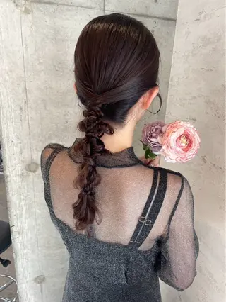 ロング ヘアアレンジ Reve  resort所属・美髪× ヘアセット✨Araiのヘアスタイル