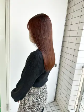 セミロング 美髪⭐︎髪質改善 井上　康司のヘアスタイル