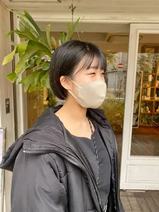 ショート BELLA阿部野 TOMOMIのヘアスタイル