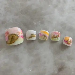 ネイル 名嘉眞 ゆかりのネイルデザイン