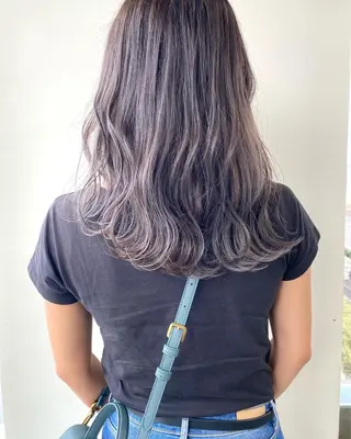 セミロング 小澤大輔 YOLO hairのヘアスタイル