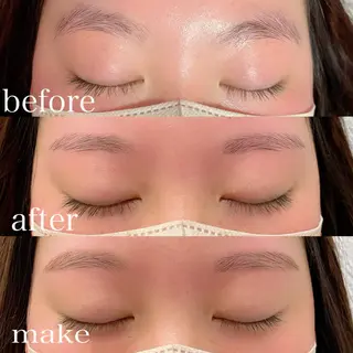 アイブロウ Lucia 清澤のマツエク・マツパデザイン