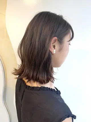ミディアム 【ボブ/個室サロン】 癒し空間mimuraのヘアスタイル
