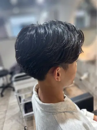 ショート パーマ メンズ lmu byif(ﾘﾐｭｰﾊﾞｲｲﾌ)所属・MIYU /メンズパーマ✨💫のヘアスタイル