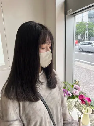 ロング カラー 暖色カラー／ ヘアセット🌛櫻井舞のヘアスタイル