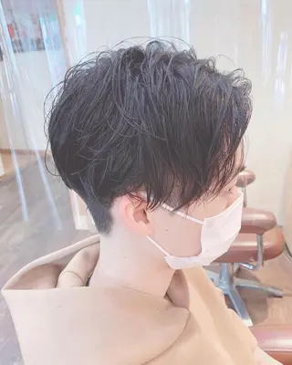 ショート カラー メンズ 🌿ヤマグチ ユウキ🌿のヘアスタイル