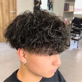 パーマ メンズ メンズパーマ特化 美容師/ハルキのヘアスタイル