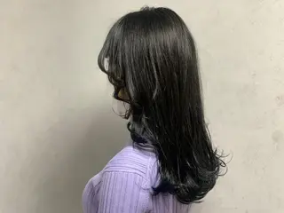 セミロング カラー MIKOTO/マンツ ーマン/髪質改善🤎のヘアスタイル